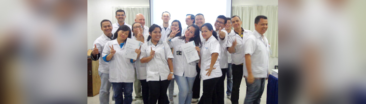 Otros seminarios REFA en la empresa TDK Electronics (antes EPCOS) en Indonesia