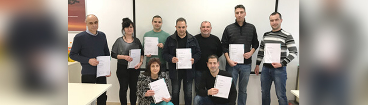 REFA-Basic-Training at Palfinger in Bulgaria