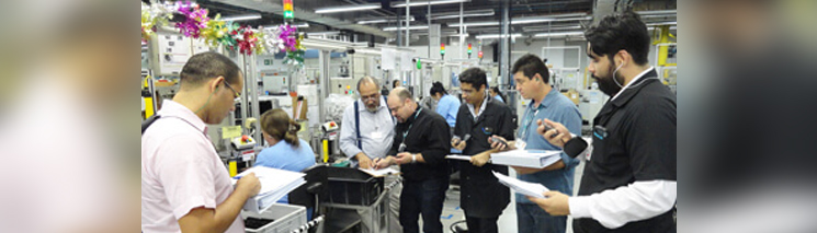 REFA-Coaching bei Siemens in Brasilien